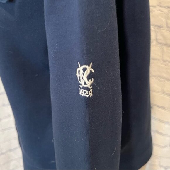 Tukernuck TNUCK SPORT Blue Snap Neck Bailey Pullover medium $128 - Picture 5 of 9